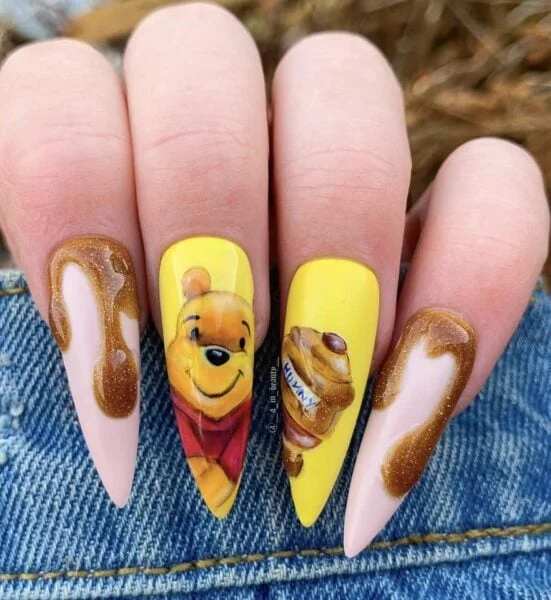Winnie the Pooh Nail Designs: Embrace Your Childhood